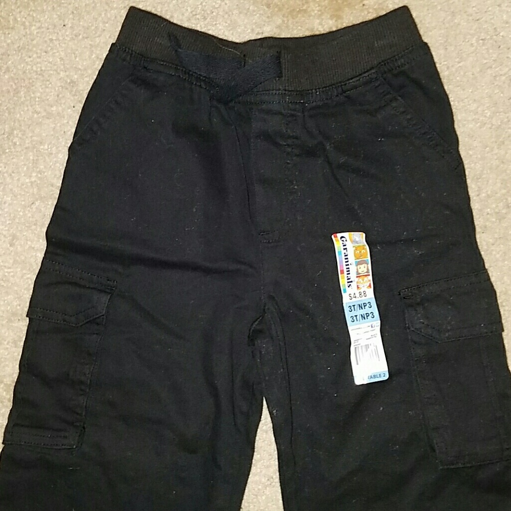 Garanimals black cargo pants - Picture 3 of 5